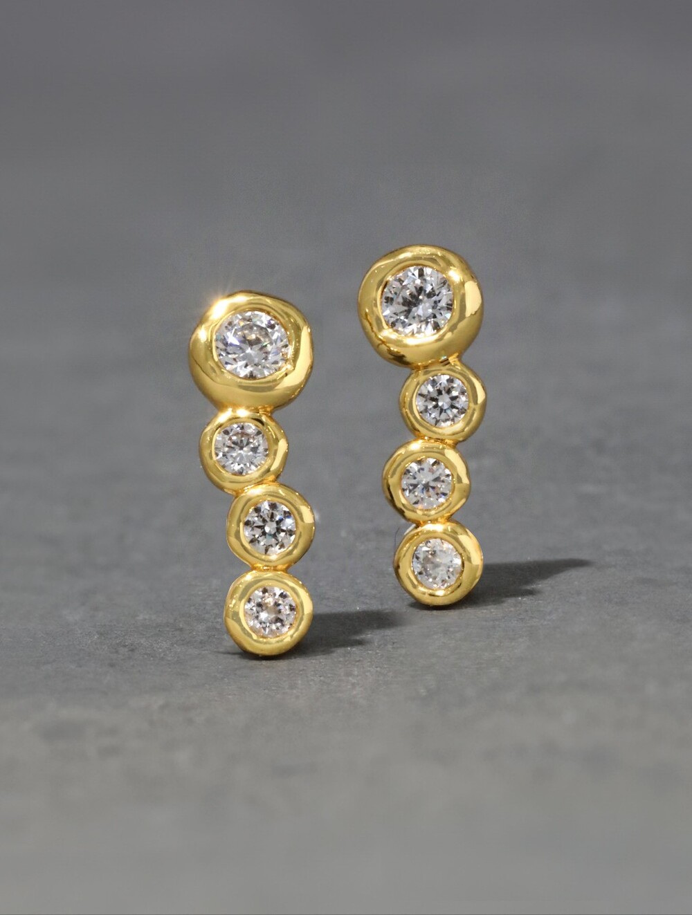Alexis Bittar Asterales Gold Bar Earring